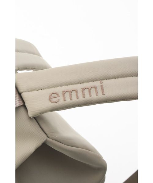 emmi(エミ)の「eco 撥水2wayボディバックパック(バックパック/リュック・レディース・ブラック/モカ・F)」の20枚目の写真