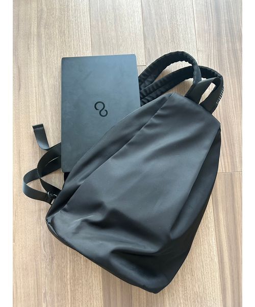 emmi（エミ）の「eco 撥水2wayボディバックパック（バックパック/リュック・レディース・ブラック/モカ・F）」の13枚目の写真