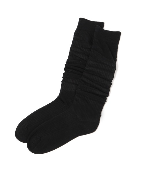 GLOBAL WORK（グローバルワーク）の「シアーロングソックス/498370（ソックス/靴下・レディース・オフホワイト/ブラック/ライトグレー・FREE）」の3枚目の写真