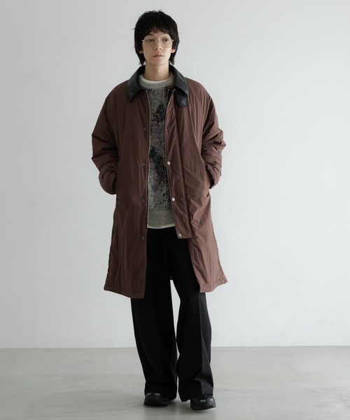 LOWRYS FARM（ローリーズファーム）の「【LFM(U)】エアサーマルハンティングコート　 494564（ダウンジャケット/コート・メンズ・ブラウン/ブラック・MEDIUM/LARGE）」の2枚目の写真