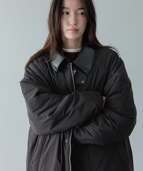 LOWRYS FARM（ローリーズファーム）の「【LFM(U)】エアサーマルハンティングコート　 494564（ダウンジャケット/コート・メンズ・ブラウン/ブラック・MEDIUM/LARGE）」の7枚目の写真