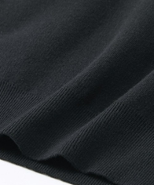 Petitjo(プッチージョ)の「小さいサイズ スウェットライクラグランニット 低身長さん・小柄女性(ニット/セーター・レディース・ネイビー/オートミール/ブラック/杢グレー・PS/PSS)」の11枚目の写真