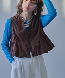 bohmal（ボマール）の「ビスチェデザインバルーンベストトップス（ベスト）」