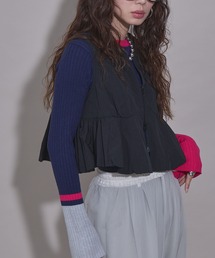 bohmal（ボマール）の「ビスチェデザインバルーンベストトップス（ベスト）」