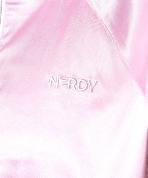 NERDY ピンク ジップアップジャケット ピンク系 NERDY(ノルディ) パーカー・フーディ(レディース