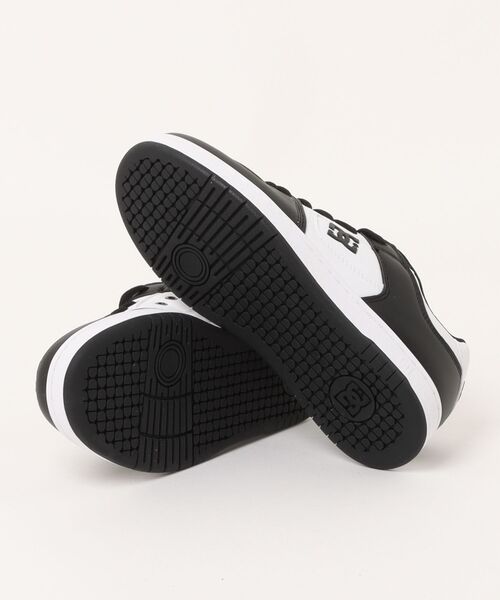DC SHOES（ディーシーシューズ）の「DC SHOES ディーシーシューズ MANTECA 4 SN レディーススニーカー(マンテカ4SN) DM005302（スニーカー・レディース・ホワイト×ブラック・23.5cm/25.0cm/24.5cm/24.0cm/23.0cm）」の3枚目の写真