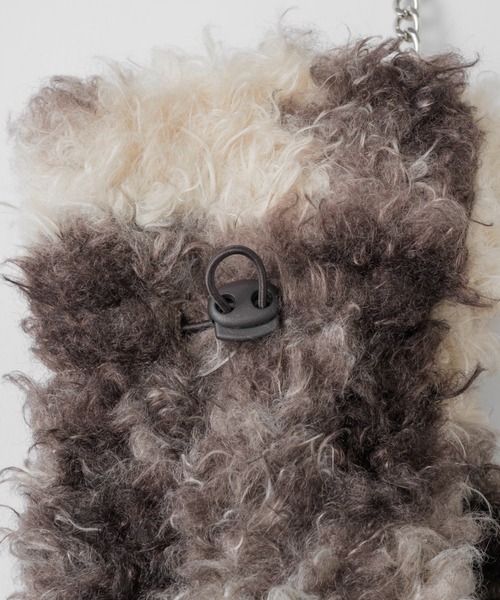 セール】fur bag? gloves / ショルダーファーミトン（手袋）｜musubore