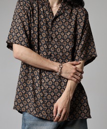 BANKS（バンクス）の「BANKS JOURNAL ALL OVER BATIC SS SHIRT　オールオーバーバティック半袖シャツ（シャツ/ブラウス）」
