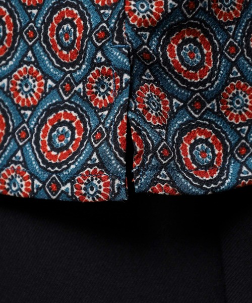 BANKS(バンクス)の「BANKS JOURNAL ALL OVER BATIC SS SHIRT オールオーバーバティック半袖シャツ(シャツ/ブラウス・メンズ・ネイビー/ブラック・L/XL/M)」の19枚目の写真