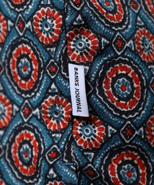 BANKS(バンクス)の「BANKS JOURNAL ALL OVER BATIC SS SHIRT オールオーバーバティック半袖シャツ(シャツ/ブラウス・メンズ・ネイビー/ブラック・L/XL/M)」の20枚目の写真