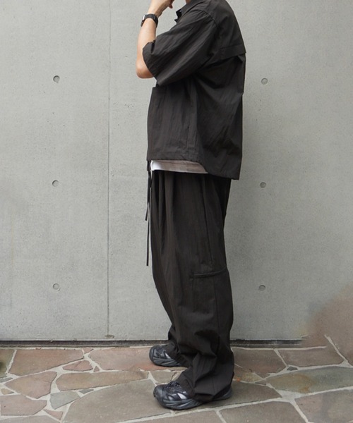 セール】【Jayne K/ジェーン ケー】Washer tuck wide pants（その他