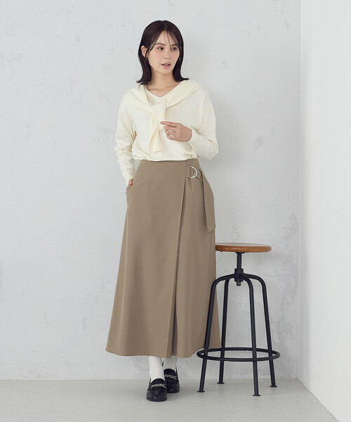 COMME CA ISM（コムサイズム）の「【マシンウォッシャブル】ベーシックＶネックニット（ニット/セーター・レディース・ブラック/ホワイト/グリーン/チャコール・MEDIUM/LARGE）」の20枚目の写真