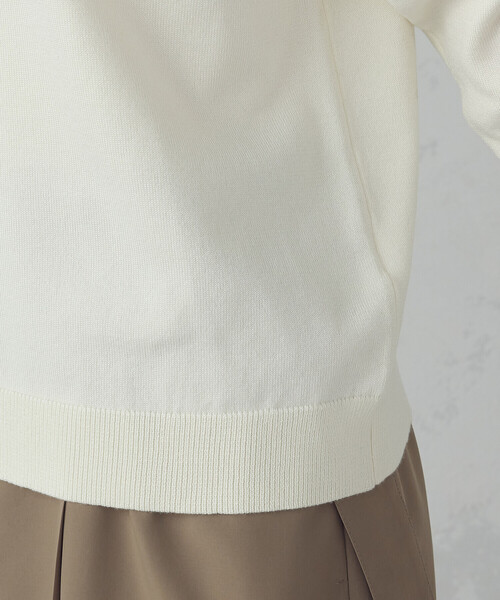 COMME CA ISM（コムサイズム）の「【マシンウォッシャブル】ベーシックＶネックニット（ニット/セーター・レディース・ブラック/ホワイト/グリーン/チャコール・MEDIUM/LARGE）」の15枚目の写真