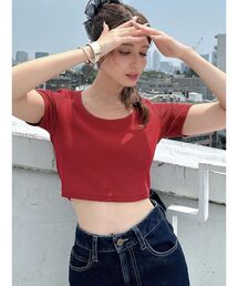 RESEXXY | UネックTシャツ(Tシャツ/カットソー)