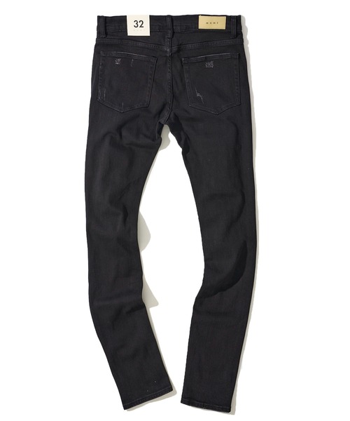 mnml/ミニマル】PAISLEY STRETCH DENIM 23ML-SP222D（デニムパンツ