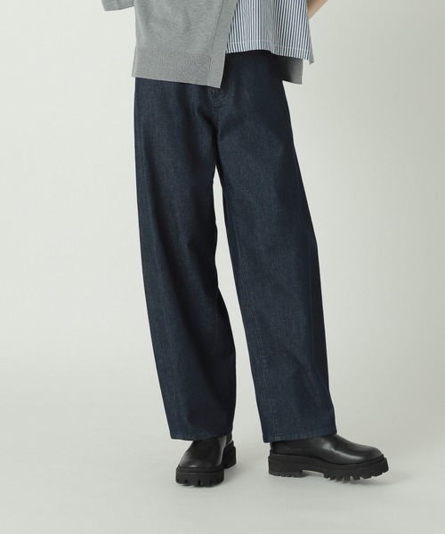 ZUCCa（ズッカ）の「スウェットデニム / パンツ / S（その他パンツ・レディース・ネイビー/ブルー・S size/M size）」の2枚目の写真