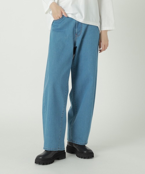 ZUCCa（ズッカ）の「スウェットデニム / パンツ / S（その他パンツ・レディース・ネイビー/ブルー・S size/M size）」の3枚目の写真