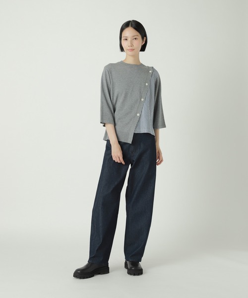 ZUCCa（ズッカ）の「スウェットデニム / パンツ / S（その他パンツ・レディース・ネイビー/ブルー・S size/M size）」の6枚目の写真