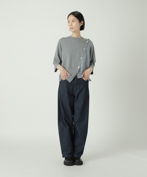 ZUCCa（ズッカ）の「スウェットデニム / パンツ / S（その他パンツ・レディース・ネイビー/ブルー・S size/M size）」の7枚目の写真