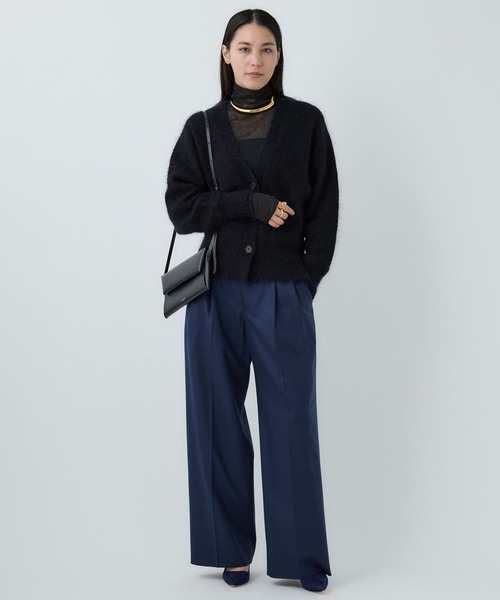 Chaos（カオス）の「Chaos(カオス)/ ポストガーディガン（カーディガン/ボレロ・レディース・ボルドー/ネイビー・FREE）」の3枚目の写真