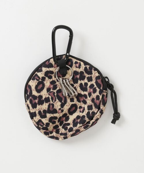 THRASHER（スラッシャー）の「【10】〔THRASHER/スラッシャー〕カラビナ付き サークル マルチミニポーチ（ポーチ・メンズ・ブラック系2/ブラック系1/レオパード・FREE）」の21枚目の写真