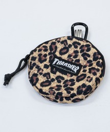 THRASHER（スラッシャー）の「【10】〔THRASHER/スラッシャー〕カラビナ付き サークル マルチミニポーチ（ポーチ）」