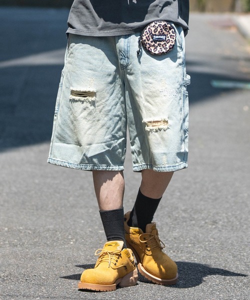 THRASHER（スラッシャー）の「【10】〔THRASHER/スラッシャー〕カラビナ付き サークル マルチミニポーチ（ポーチ・メンズ・ブラック系2/ブラック系1/レオパード・FREE）」の15枚目の写真