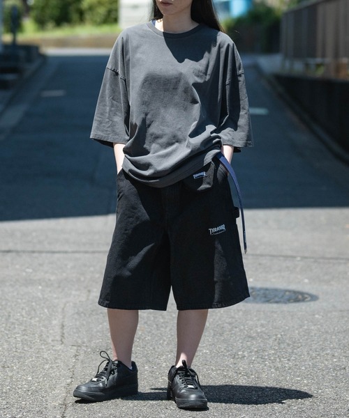 THRASHER（スラッシャー）の「【10】〔THRASHER/スラッシャー〕カラビナ付き サークル マルチミニポーチ（ポーチ・メンズ・ブラック系2/ブラック系1/レオパード・FREE）」の7枚目の写真