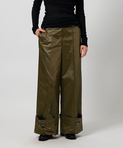 attisession ベルト2タックストレートパンツ BEAUTY&YOUTH UNITED ARROWS｜<ATTISESSION>ベルト 2タック
