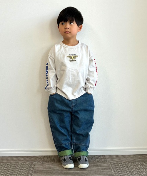 KiCCOLY（キッコリー）の「9分丈ﾃﾞﾆﾑ（デニムパンツ・キッズ・ブルー系その他/ネイビー/ブルー/ブルー系その他2・120cm/150cm/140cm/130cm/110cm）」の10枚目の写真