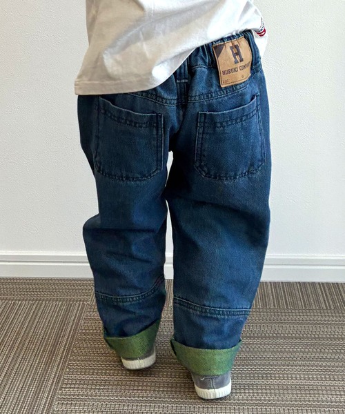 KiCCOLY（キッコリー）の「9分丈ﾃﾞﾆﾑ（デニムパンツ・キッズ・ブルー系その他/ネイビー/ブルー/ブルー系その他2・120cm/150cm/140cm/130cm/110cm）」の11枚目の写真