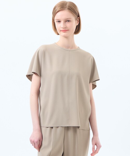 MACKINTOSH PHILOSOPHY(マッキントッシュ フィロソフィー)の「バックサテンドルマンブラウス(シャツ/ブラウス・レディース・ベージュ/ダークネイビー・38/36/34)」の14枚目の写真