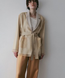 MANOF | LAYERED SHEER JACKET(その他アウター)