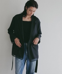 MANOF | LAYERED SHEER JACKET(その他アウター)