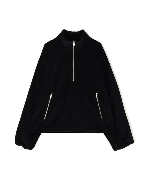 DankeSchon/ダンケシェーン/W-FACE VELOUR HALF ZIP STAND（スウェット