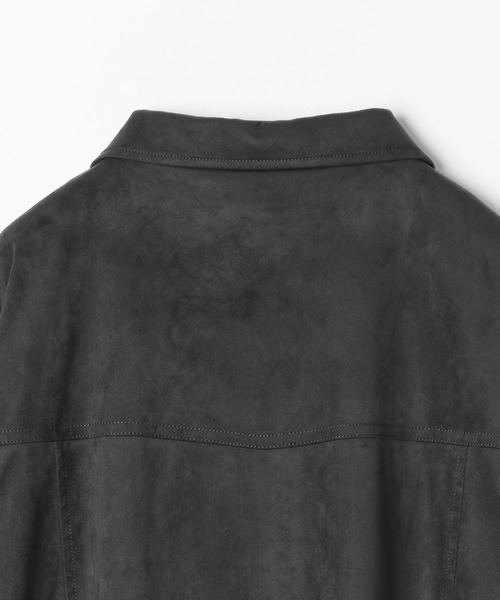 niko and...（ニコアンド）の「スウェードウエスタンシャツジャケット（その他アウター・レディース・キャメル/ブラック・FREE）」の9枚目の写真