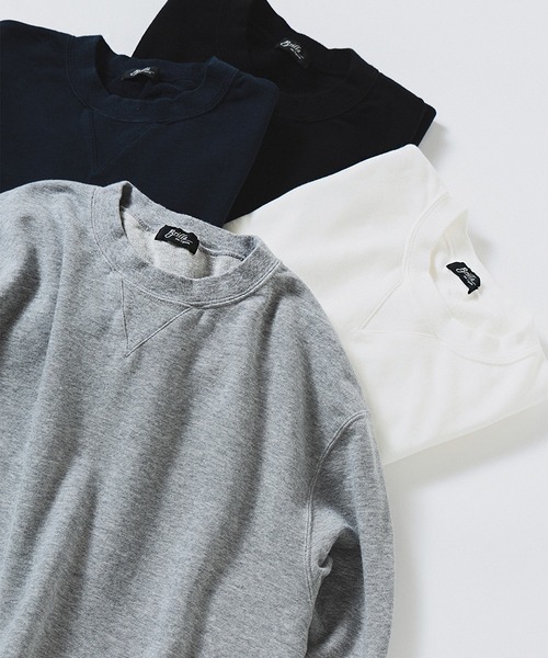 BRILLA per il gusto（ブリッラペルイルグースト）の「ロングスリーブ スウェットシャツ（スウェット・メンズ・ブラック系その他2/ブラック/ホワイト系その他2/ネイビー・S/M/L/XL）」の3枚目の写真