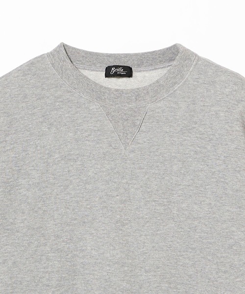 BRILLA per il gusto（ブリッラペルイルグースト）の「ロングスリーブ スウェットシャツ（スウェット・メンズ・ブラック系その他2/ブラック/ホワイト系その他2/ネイビー・S/M/L/XL）」の5枚目の写真