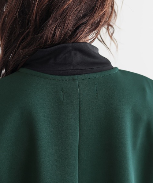 n'OrLABEL（ノアールレーベル）の「『異素材切替えノースリーブワンピース』（ワンピース・レディース・ブラック/ブラウン/グリーン・1/2）」の19枚目の写真