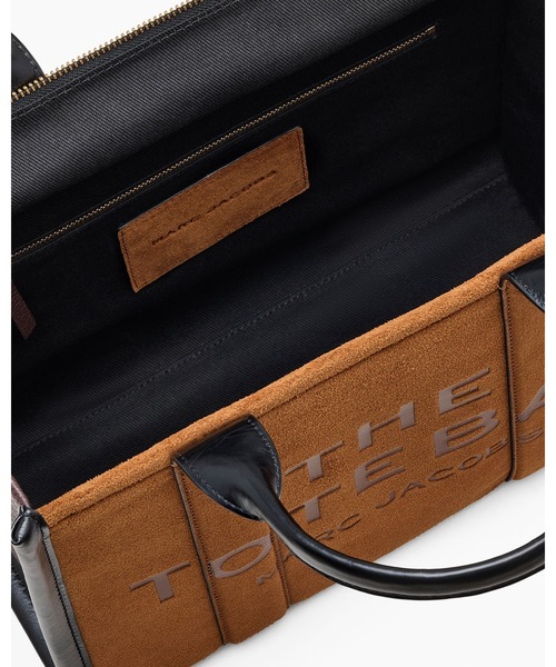 MARC JACOBS（マークジェイコブス）の「SUEDE LEATHER BLOCKED MEDIUM TOTE BAG/ザ スエード レザー ブロックド トート バッグ ミディアム（トートバッグ・レディース・ブラウン系その他4・ONE SIZE）」の7枚目の写真