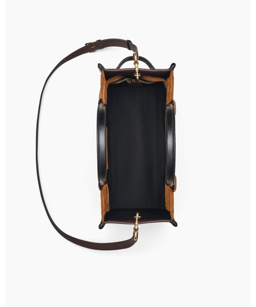MARC JACOBS（マークジェイコブス）の「SUEDE LEATHER BLOCKED MEDIUM TOTE BAG/ザ スエード レザー ブロックド トート バッグ ミディアム（トートバッグ・レディース・ブラウン系その他4・ONE SIZE）」の6枚目の写真
