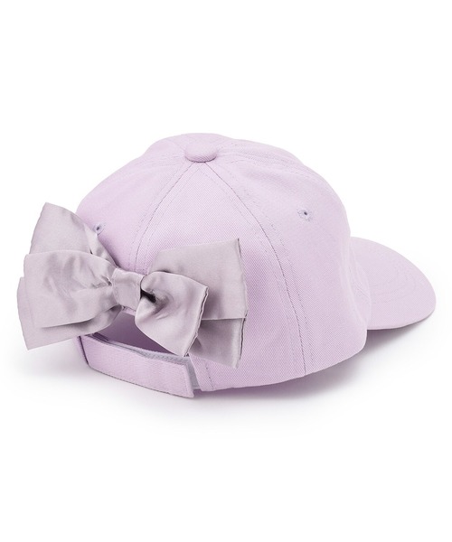 KP DECO（ケーピーデコ）の「mimiちゃん サテンリボンキャップ（キャップ・キッズ・ラベンダー/ピンク・MEDIUM/LARGE/SMALL）」の5枚目の写真