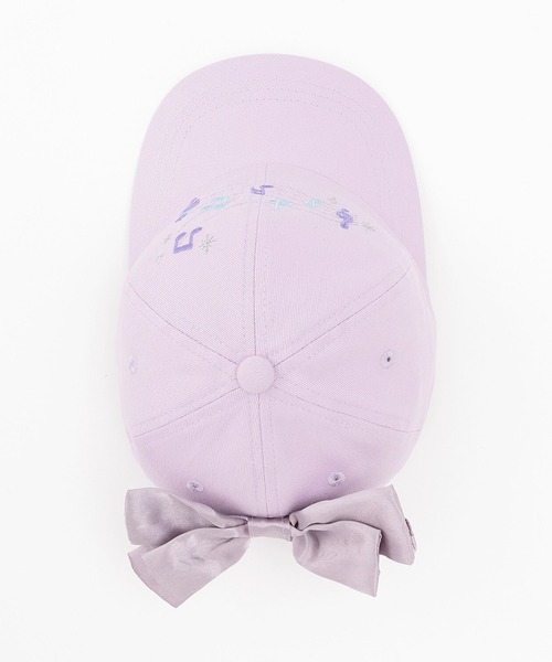 KP DECO（ケーピーデコ）の「mimiちゃん サテンリボンキャップ（キャップ・キッズ・ラベンダー/ピンク・MEDIUM/LARGE/SMALL）」の7枚目の写真