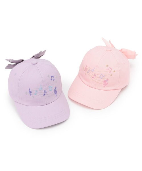 KP DECO（ケーピーデコ）の「mimiちゃん サテンリボンキャップ（キャップ・キッズ・ラベンダー/ピンク・MEDIUM/LARGE/SMALL）」の6枚目の写真