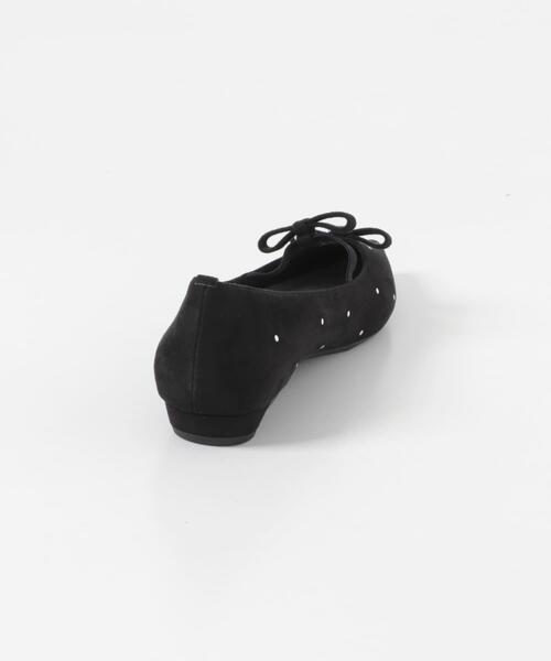 RODE SKO（ロデスコ）の「2センチダブルリボンヒールパンプス（パンプス・レディース・ブラック/オフホワイト・38/36/37）」の16枚目の写真