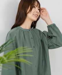 【C-FORT POINT/フォートポイント】スカラップ 刺繍 ブラウス