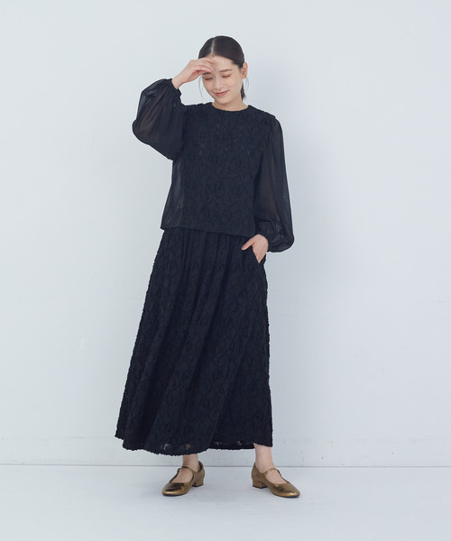 ADIEU TRISTESSE（アデュートリステス）の「ワンストラップシューズ（パンプス・レディース・ブラック/レッド/ブロンズ・M/L）」の13枚目の写真