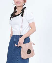MARY QUANT マリークワント　花柄　ショルダーバッグ 楽天市場】マリークワント BIGデイジーニットジャカード
