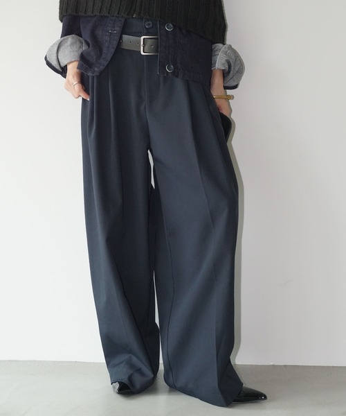 URU ネイビー スラックス サイズ3 URU ネイビー スラックス サイズ3