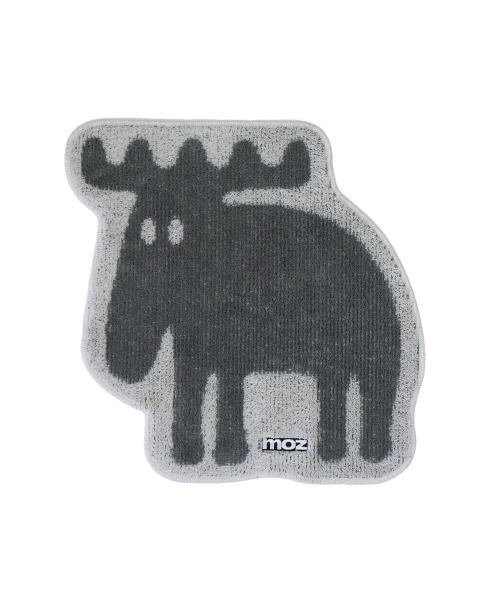 moz(モズ)の「moz モズ タフトダイカットマット(ラグ/マット・レディース・グレー・FREE)」の1枚目の写真